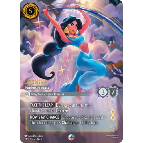 Jasmine - Fearless Princess (Enchanted) (240/204) - Fabled