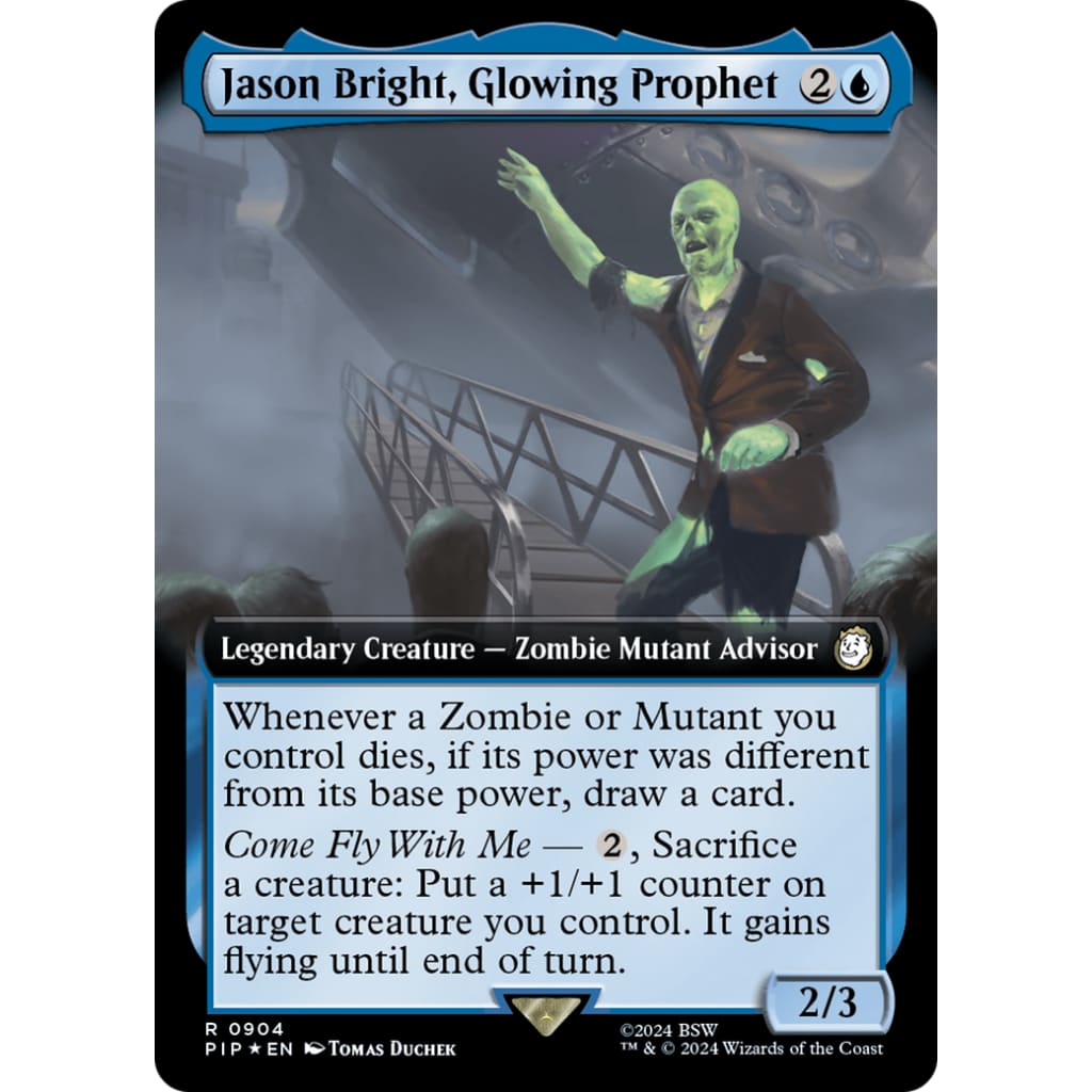 Jason Bright Glowing Prophet (PIP-904): (Extended Art) Foil