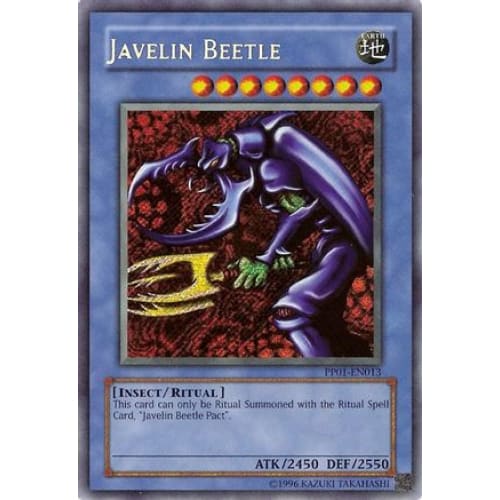 Javelin Beetle (Secret Rare) (PP01-EN013) Secret Rare