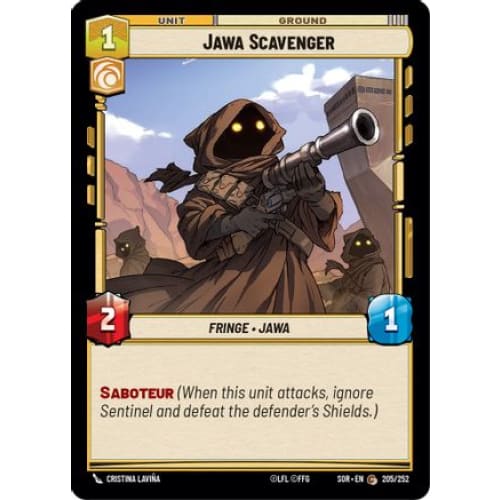 Jawa Scavenger (205/252) - Spark of Rebellion - Single