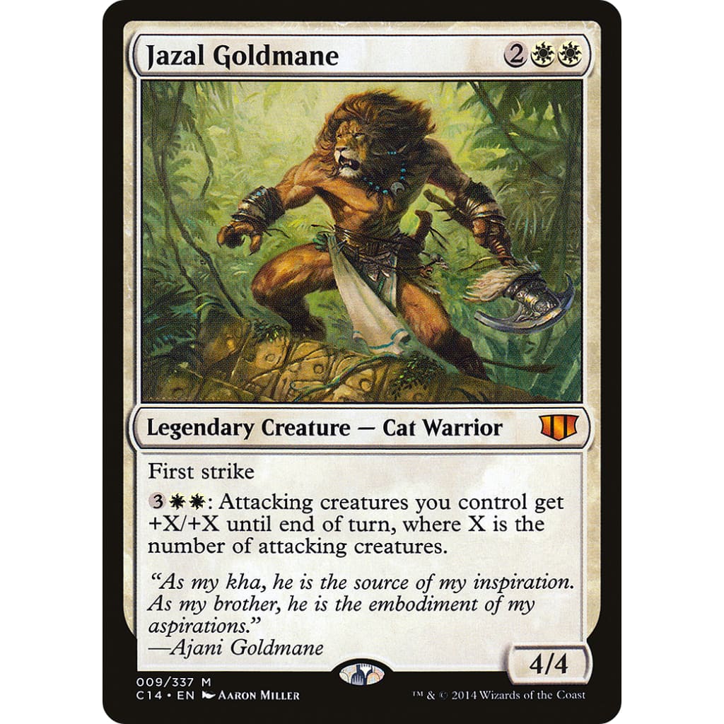 Jazal Goldmane (C14-009) - Single