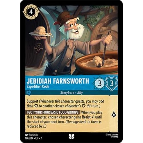 Jebidiah Farnsworth - Expedition Cook (174/204) - Archazias