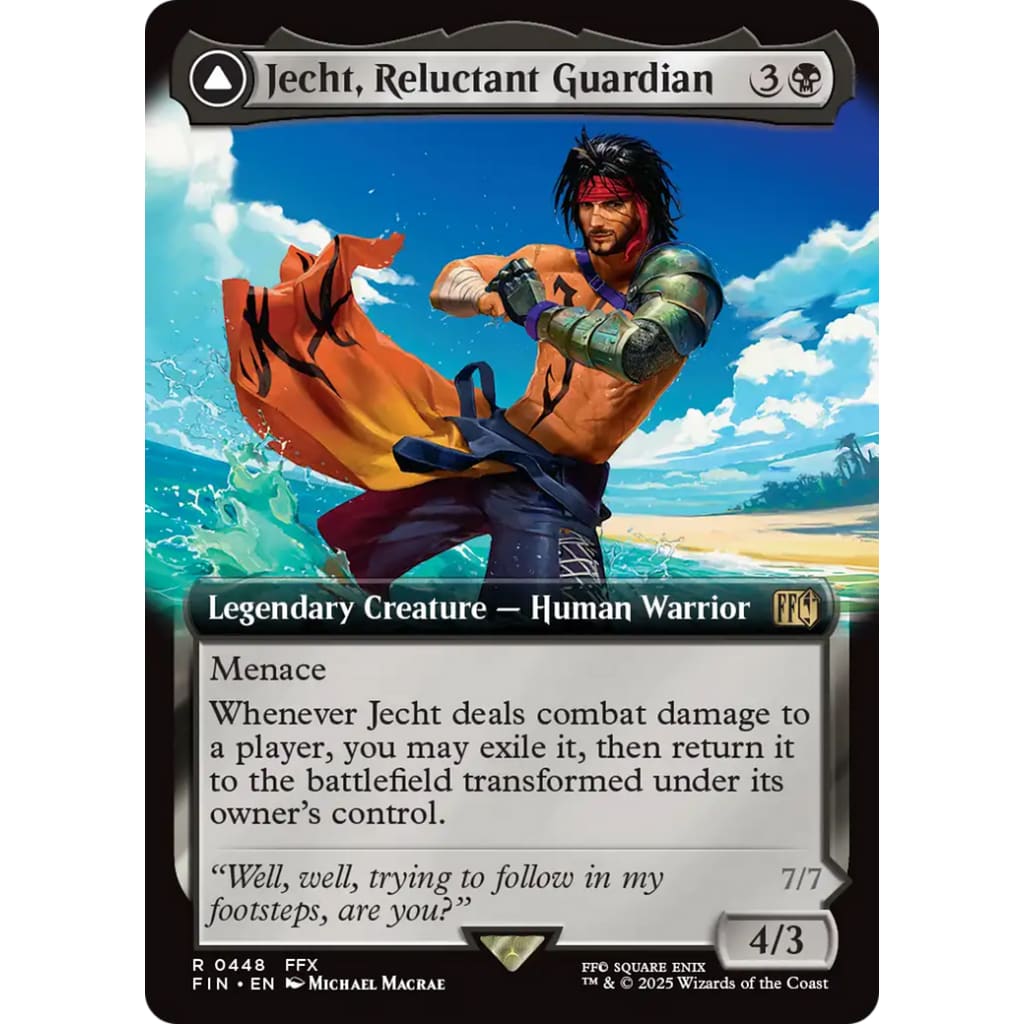 Jecht Reluctant Guardian // Braska’s Final Aeon (FIN-448):