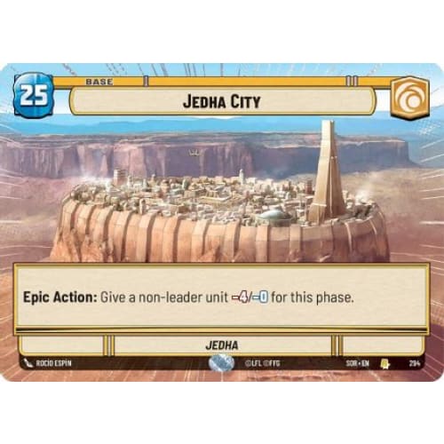 Jedha City (Hyperspace) (294) - Spark of Rebellion Foil