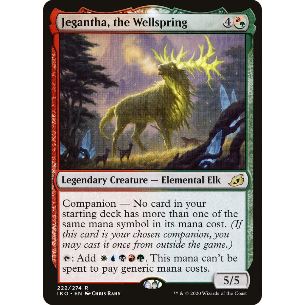 Jegantha the Wellspring (IKO-222): (companion) Foil - Single