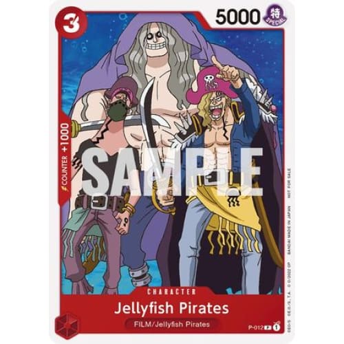 Jellyfish Pirates (One Piece Film Red) P-012 PR