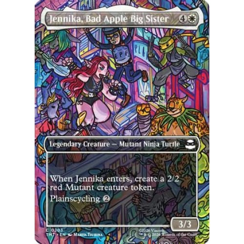 Jennika Bad Apple Big Sister (Borderless) (TMT-203) Foil
