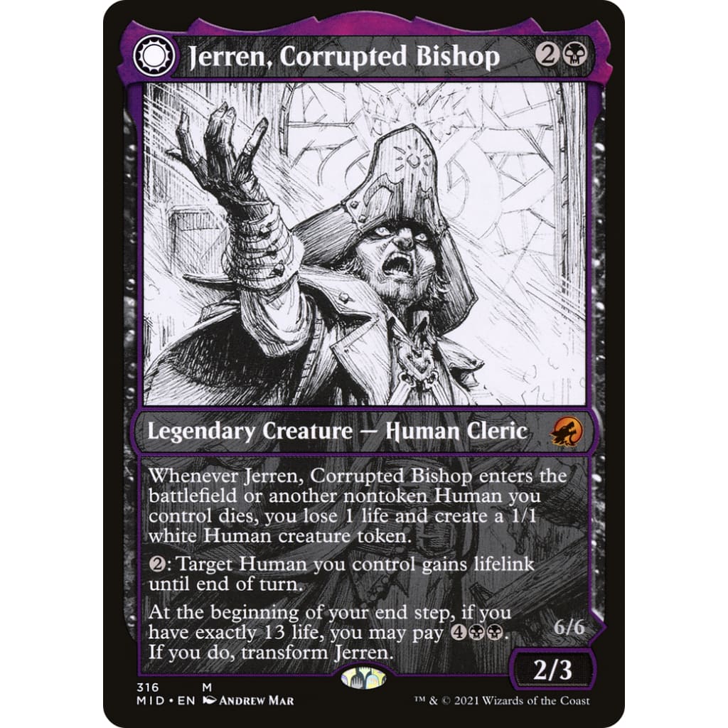 Jerren Corrupted Bishop // Ormendahl the Corrupter