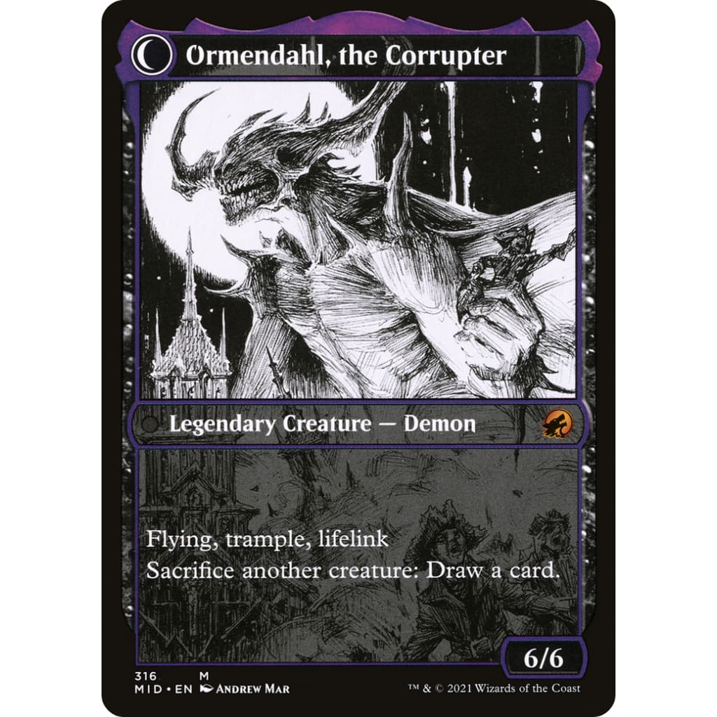 Jerren Corrupted Bishop // Ormendahl the Corrupter