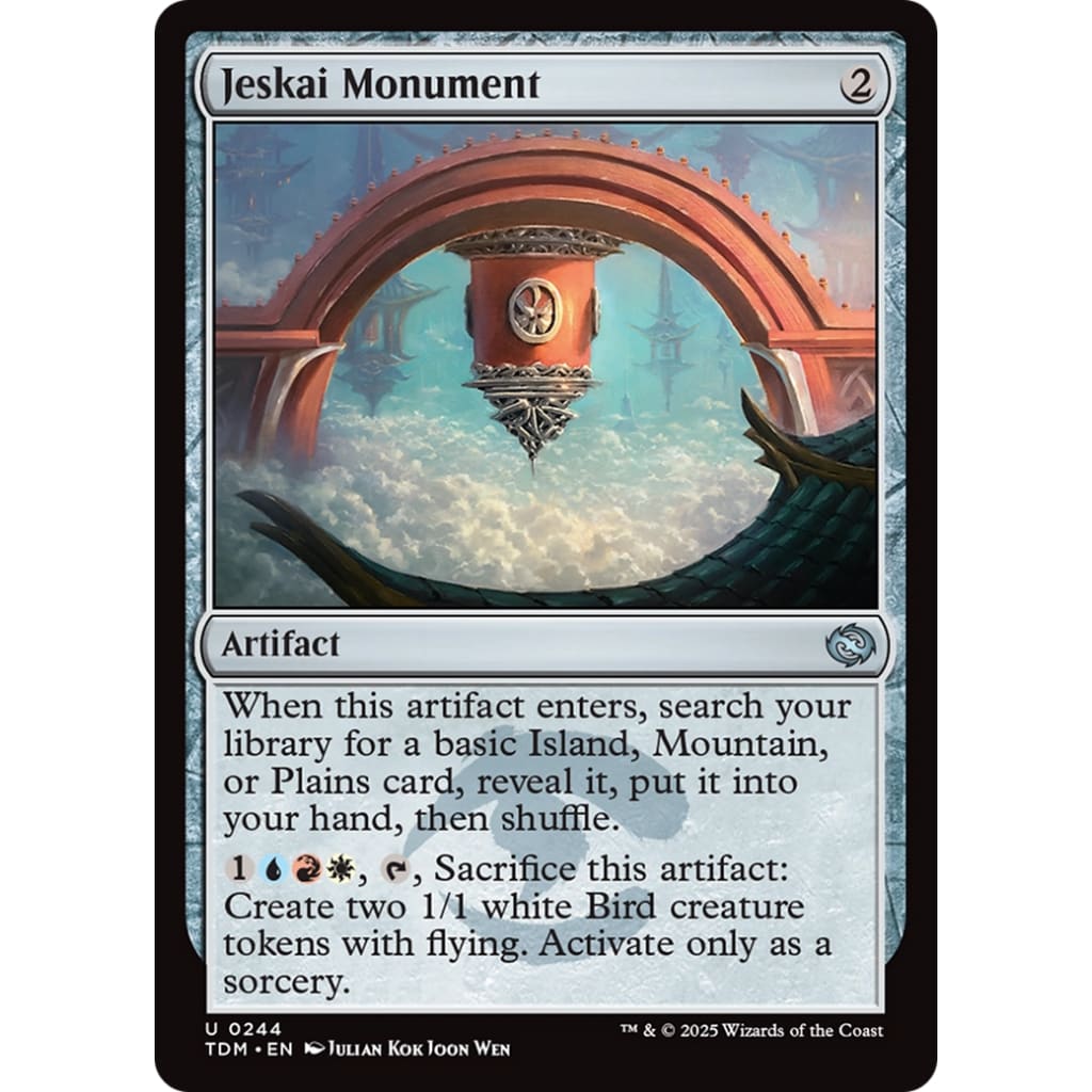 Jeskai Monument (TDM-244) Foil - Single
