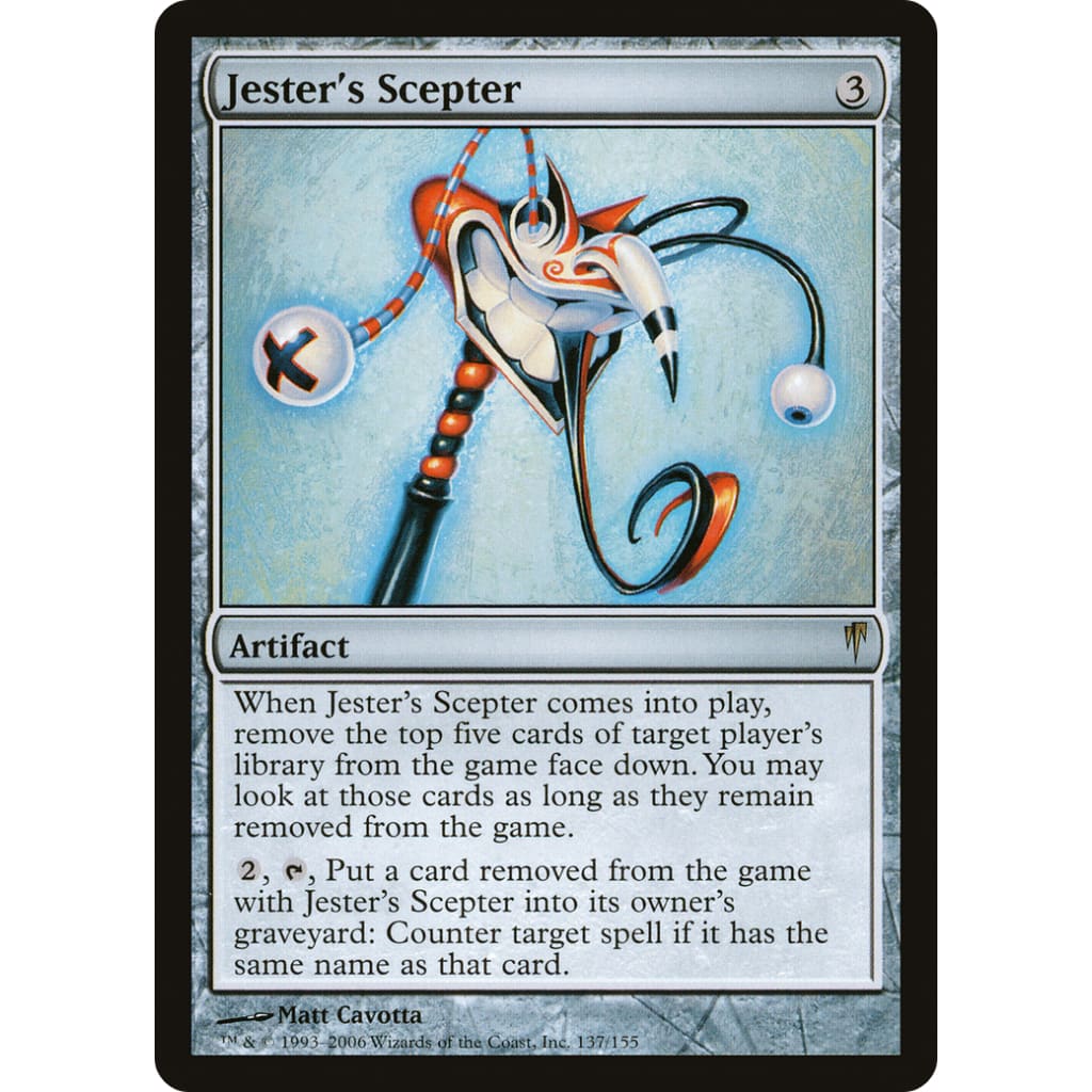 Jester’s Scepter (CSP-137) - Single