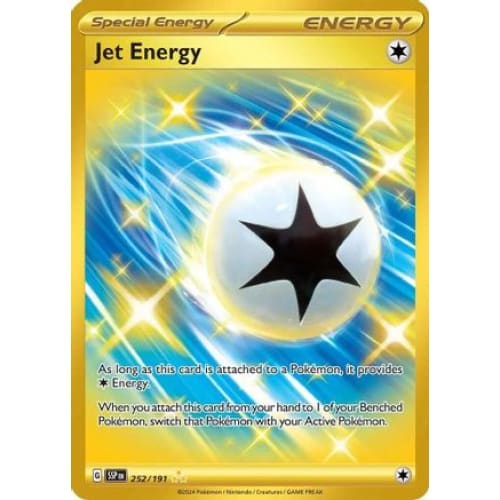 Jet Energy (252) Hyper Rare Holofoil - Single