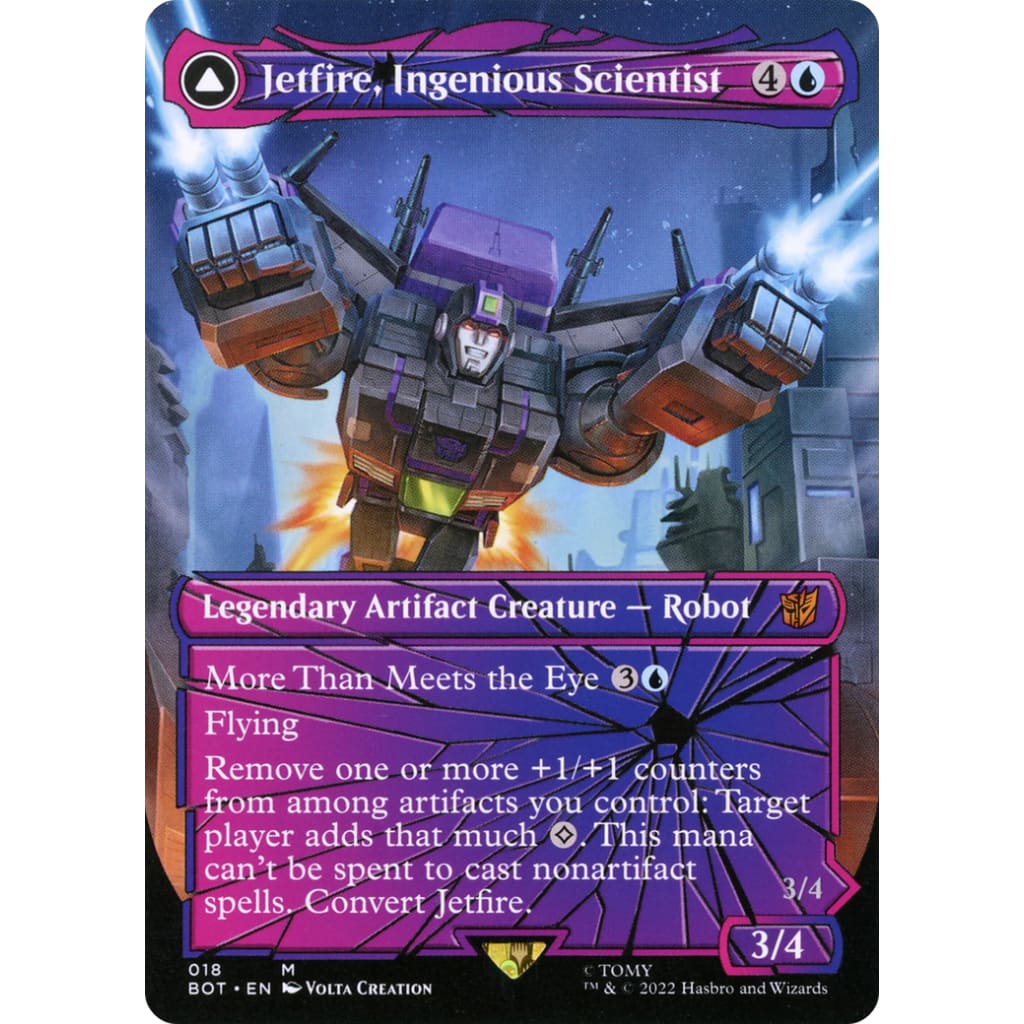 Jetfire Ingenious Scientist // Air Guardian (BOT-018):