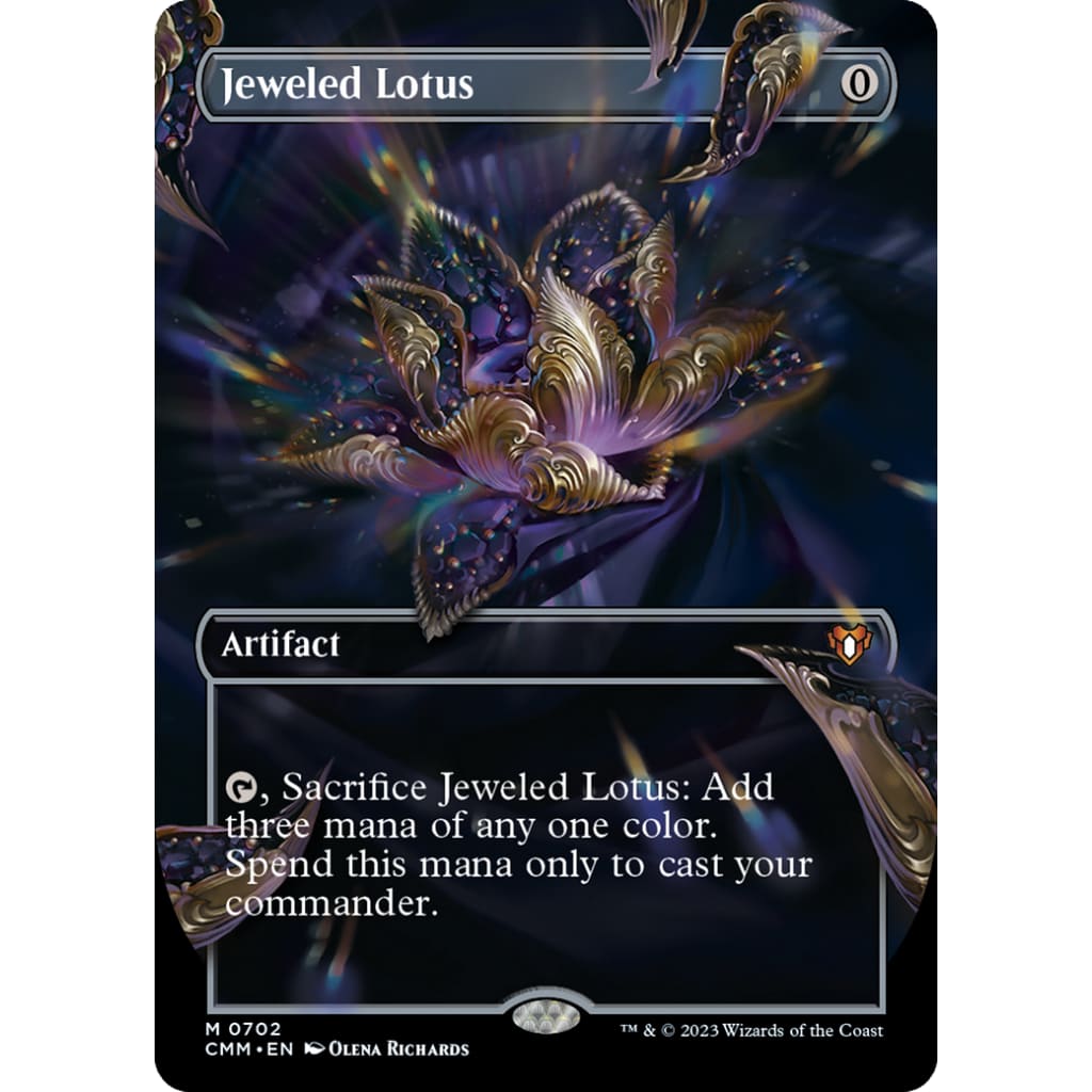 Jeweled Lotus (CMM-702) (Borderless) - Single