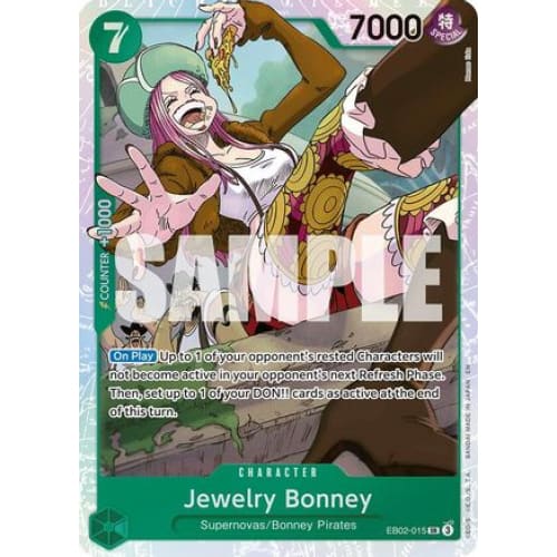 Jewelry Bonney EB02-015 SR Extra Booster: Anime 25th