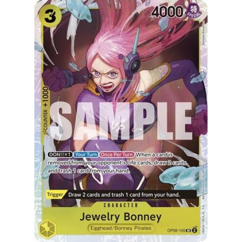 Jewelry Bonney OP08-105 SR Two Legends Foil - Single