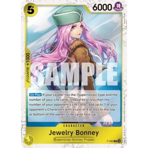 Jewelry Bonney - P-085 (Pirate Foil) PR Premium Booster