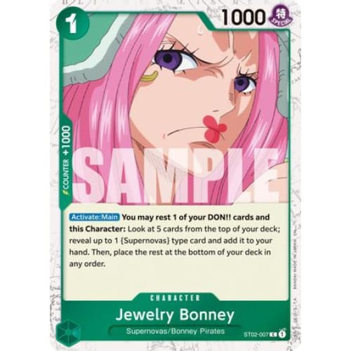 Jewelry Bonney - ST02-007 (Pirate Foil) C Premium Booster