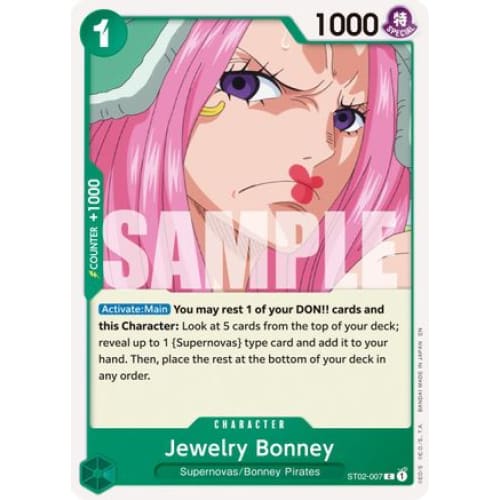 Jewelry Bonney - ST02-007 (Reprint) C Premium Booster -The