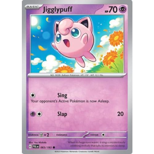 Jigglypuff (83) Common Reverse Holofoil - Single