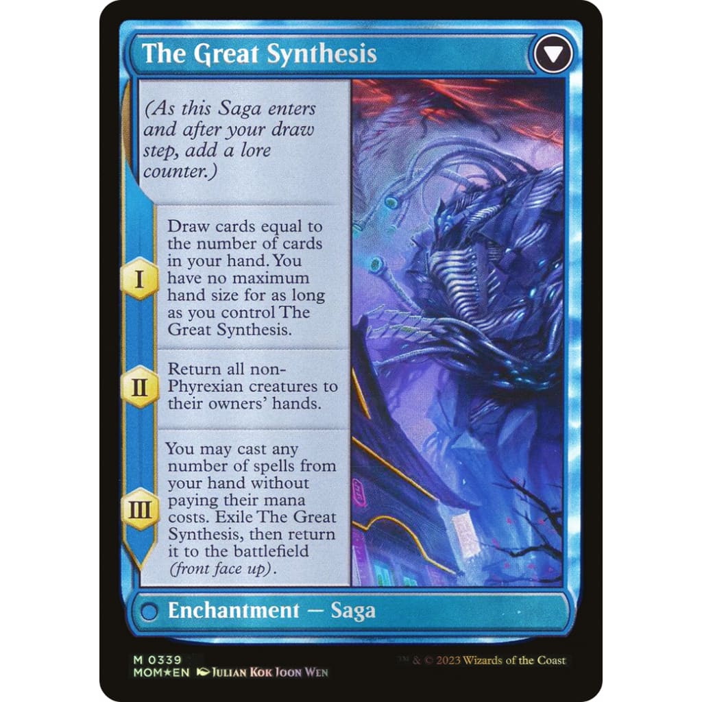 Jin-Gitaxias // The Great Synthesis (MOM-339) (Borderless)