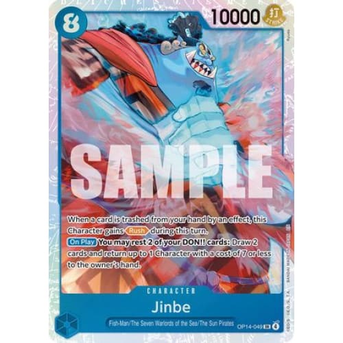 Jinbe - OP14-049 SR The Azure Sea’s Seven Foil - Single
