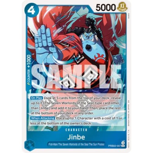 Jinbe - PRB02-007 R Premium Booster -The Best- Vol. 2 Foil