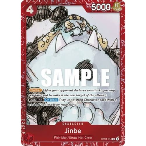 Jinbe (Premium Card Collection -ONE PIECE FILM RED