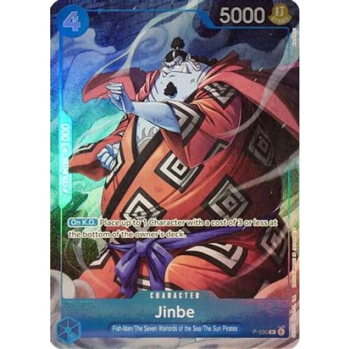 Jinbe (Seven Warlords of the Sea Binder Set) P-030 PR