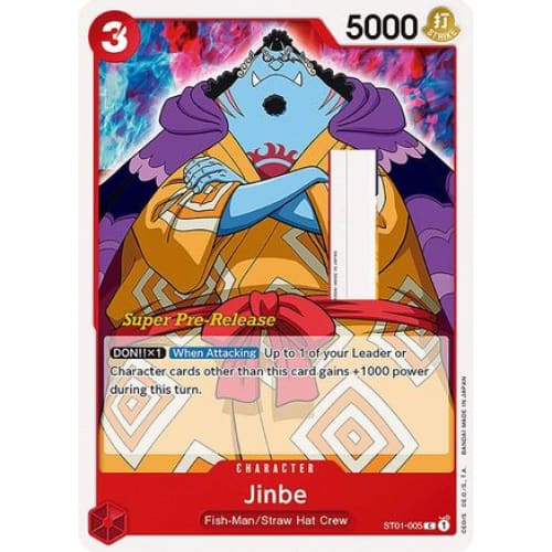 Jinbe ST01-005 C Super Pre-Release Starter Deck 1: Straw