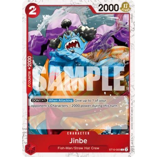 Jinbe - ST10-005 (Pirate Foil) C Premium Booster -The Best-