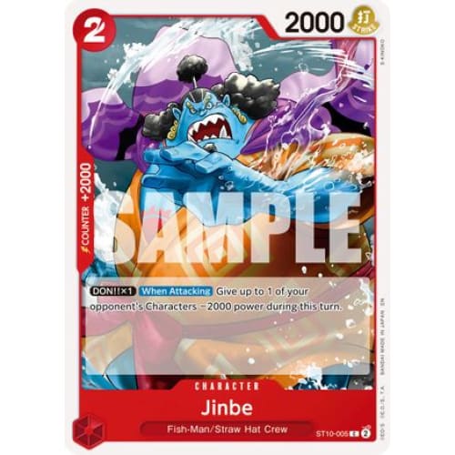 Jinbe - ST10-005 (Reprint) C Premium Booster -The Best-