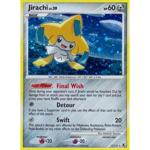 Jirachi (007/111) Holo Rare Holofoil - Single
