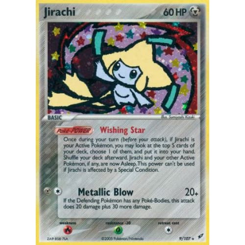 Jirachi (009/107) Holo Rare Holofoil - Single