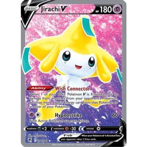 Jirachi V (170/189) Ultra Rare Holofoil - Single