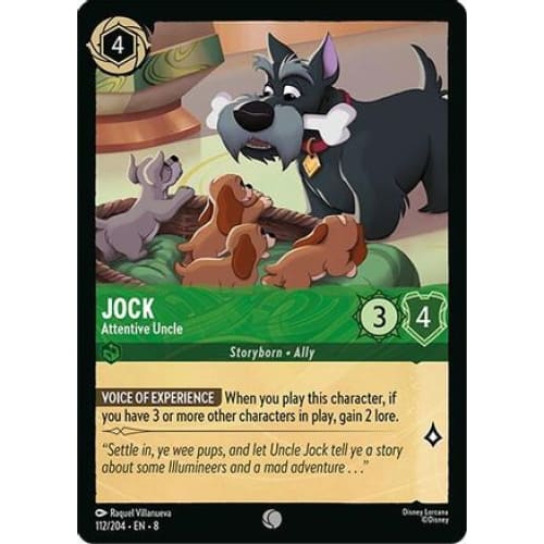 Jock - Attentive Uncle (112/204) - Reign of Jafar Cold Foil