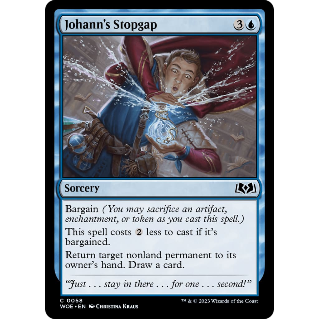Johann’s Stopgap (WOE-058) - Single