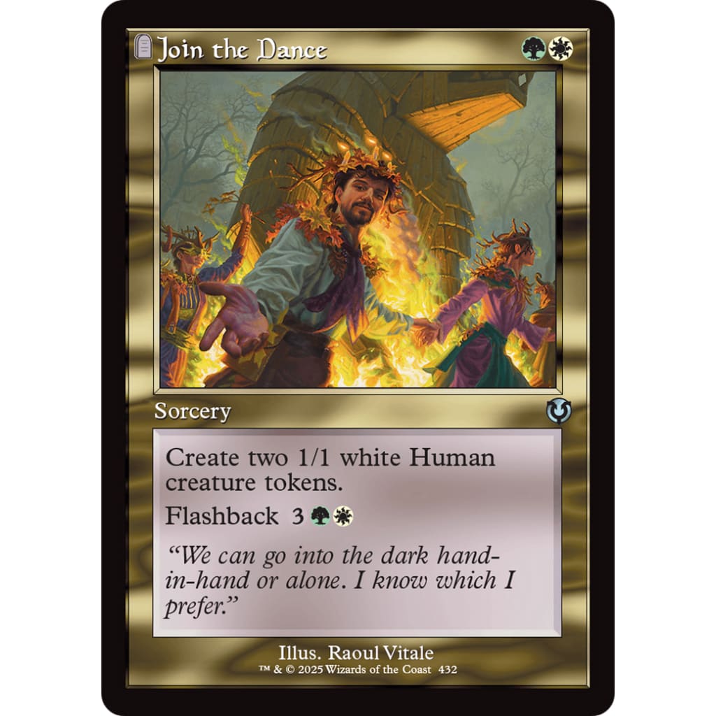 Join the Dance (Retro Frame) (INR-432) Foil - Single