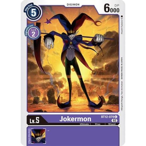 Jokermon - BT12-079 - Common - Single