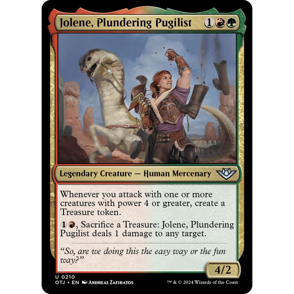Jolene Plundering Pugilist (OTJ-210) - Single