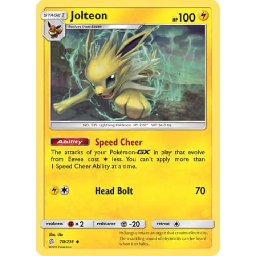 Jolteon (070/236) Uncommon - Single