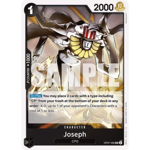 Joseph OP07-092 UC 500 Years in the Future - Single