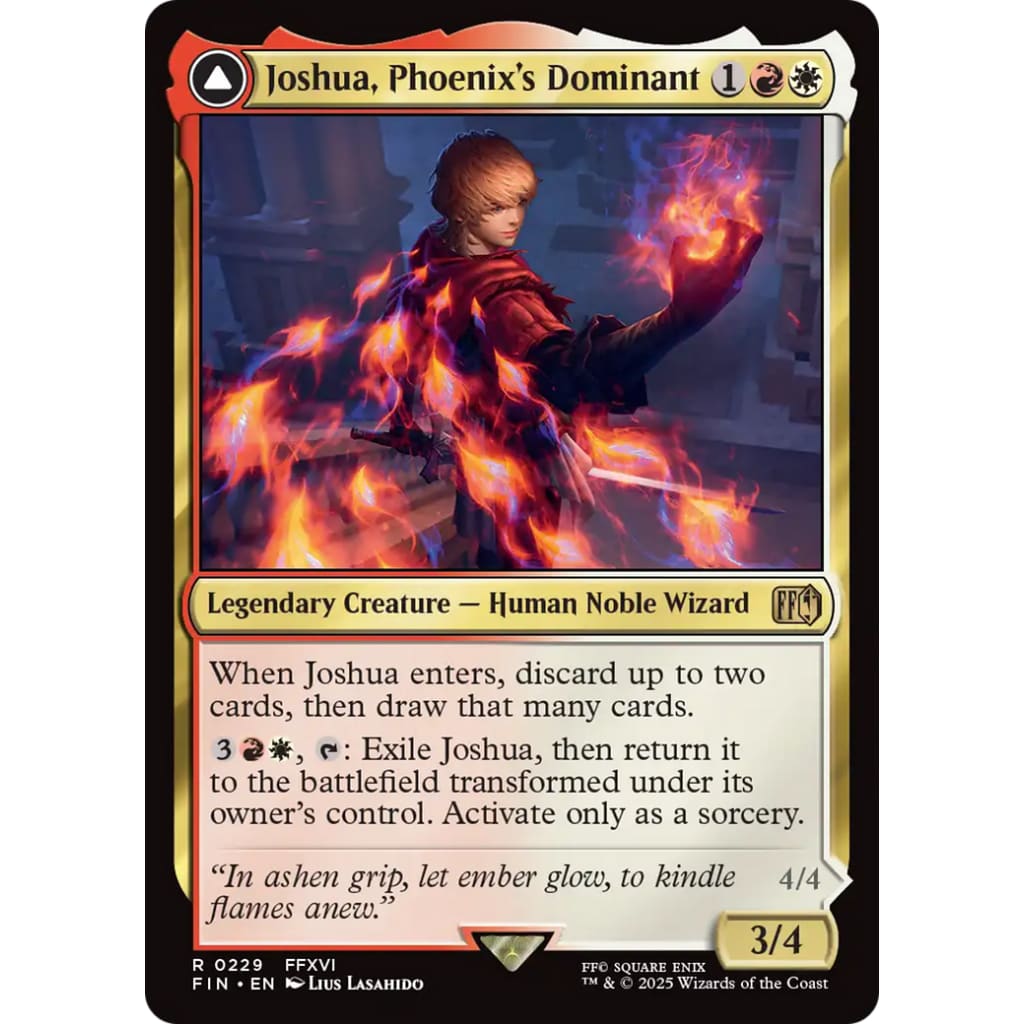 Joshua Phoenix’s Dominant // Phoenix Warden of Fire