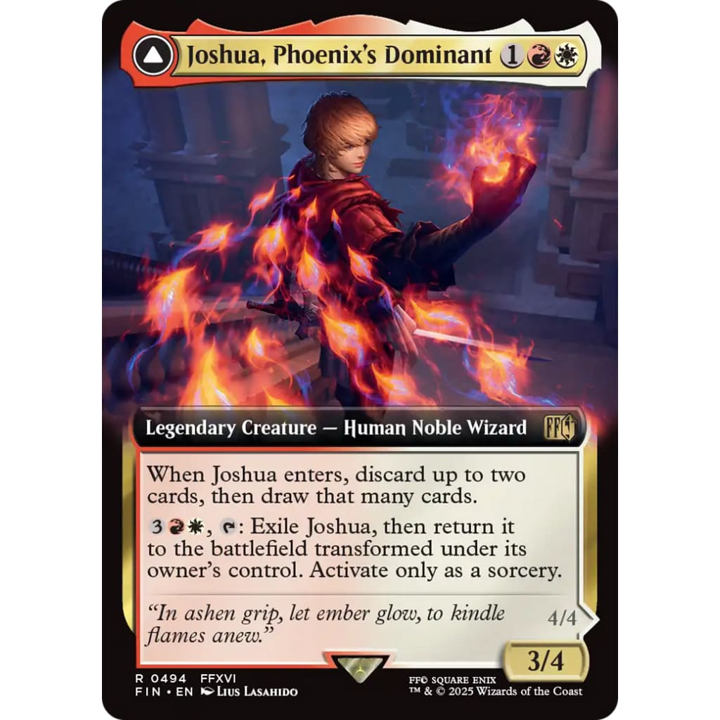 Joshua Phoenix’s Dominant // Phoenix Warden of Fire