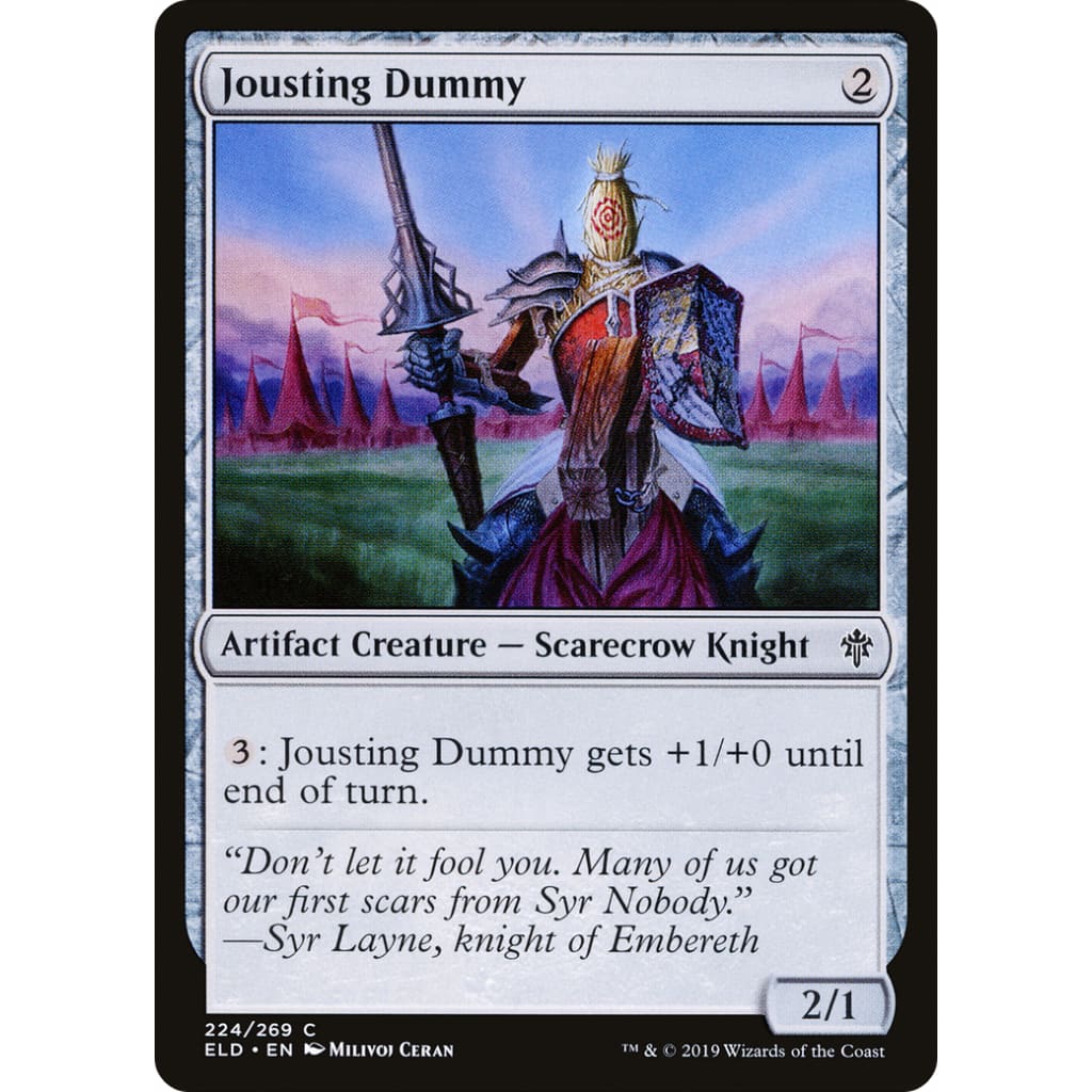 Jousting Dummy (ELD-224) Foil - Single