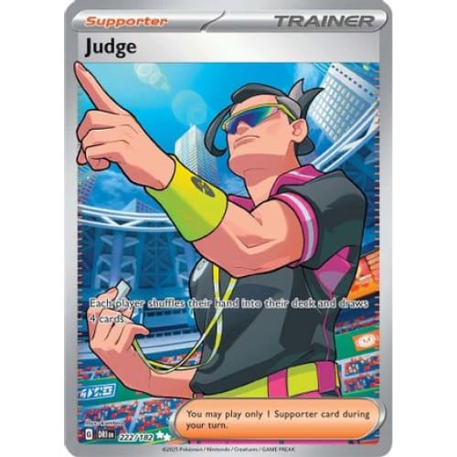 Judge - 222/182 (222) Ultra Rare Holofoil - Single