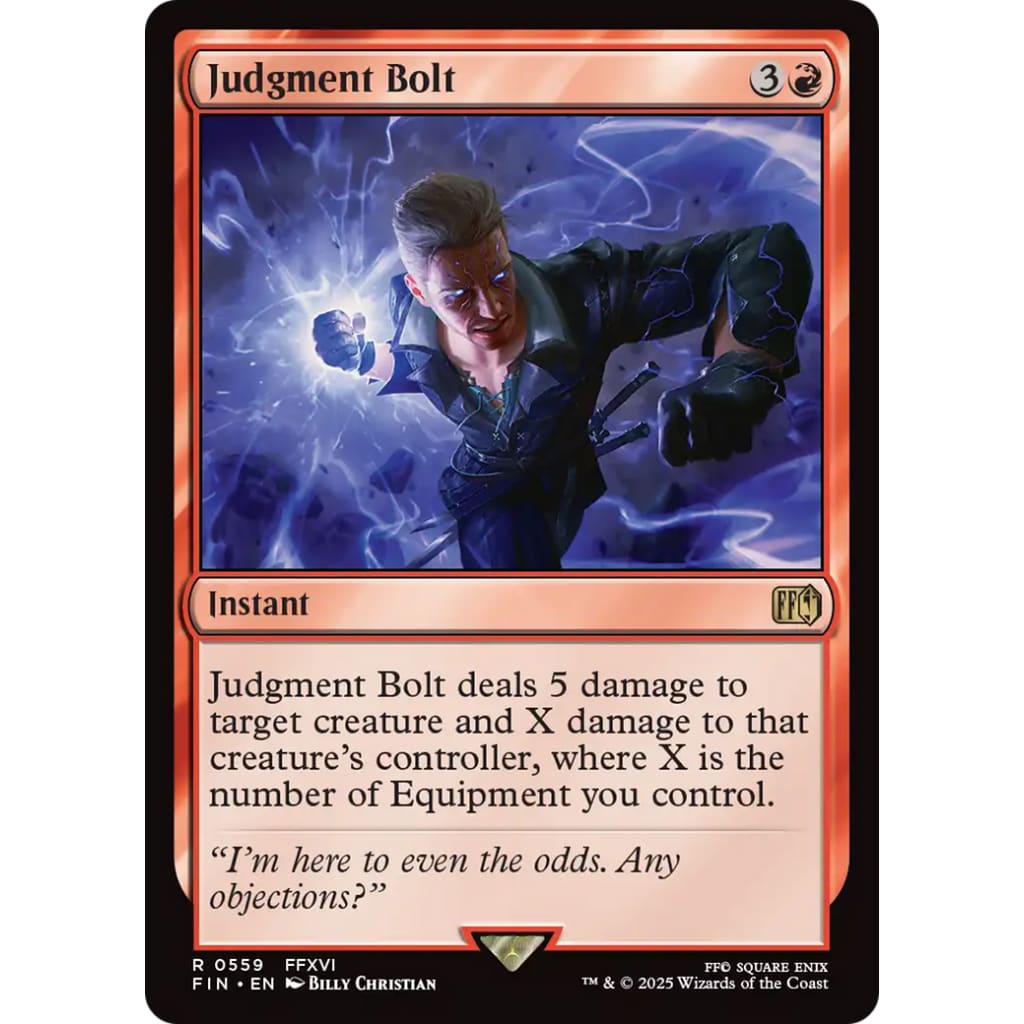 Judgment Bolt (FIN-559) - Single