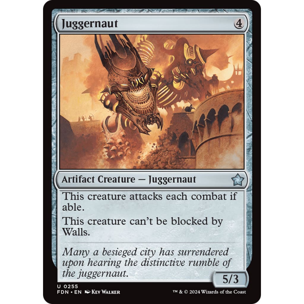 Juggernaut (FDN-255) - Single