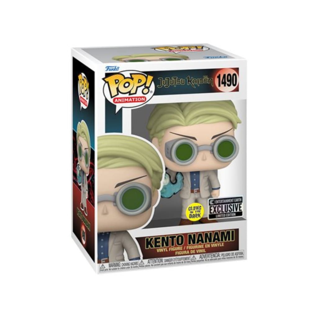 Jujutsu Kaisen Kento Nanami Glow-in-the-Dark Funko Pop!