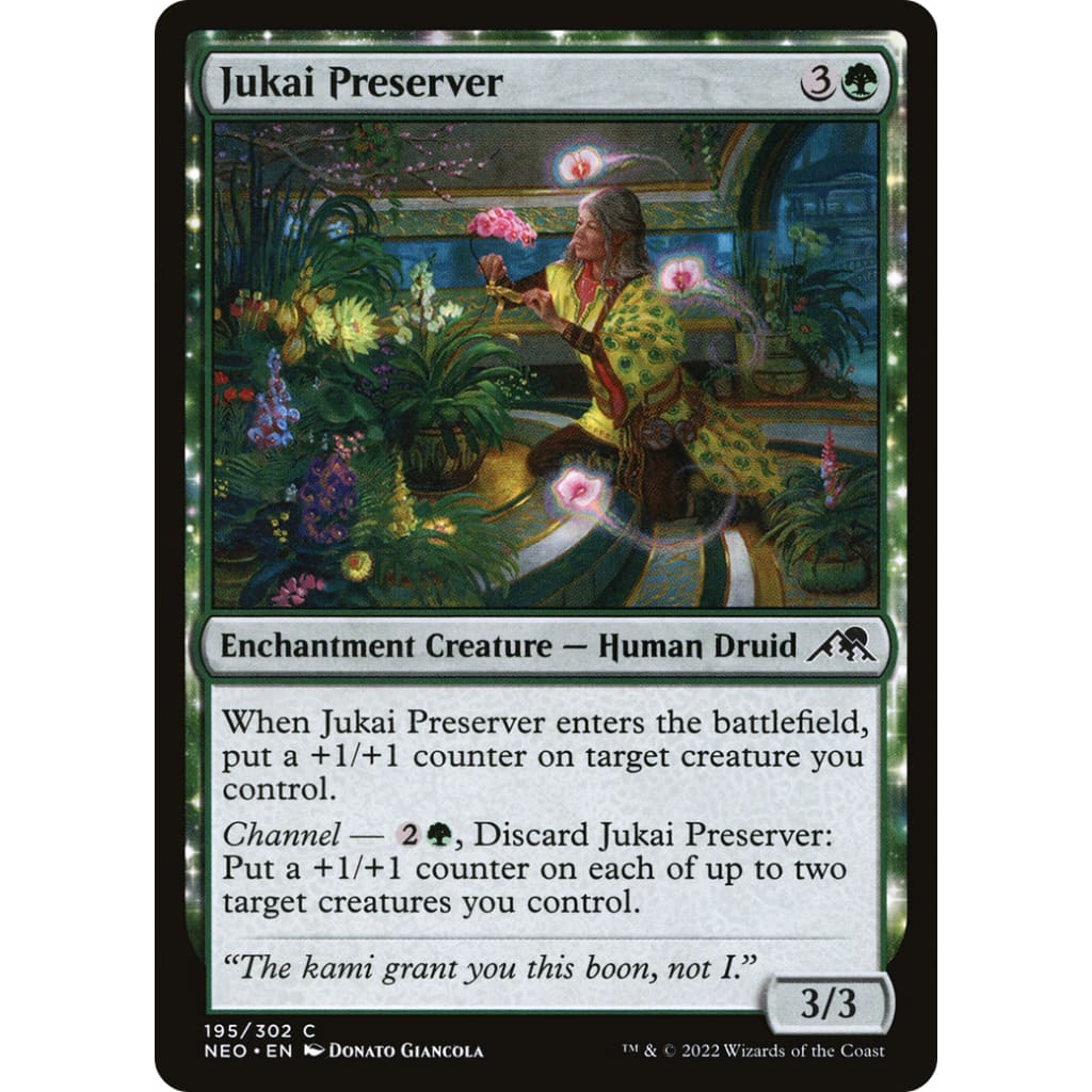 Jukai Preserver (NEO-195) Foil - Single